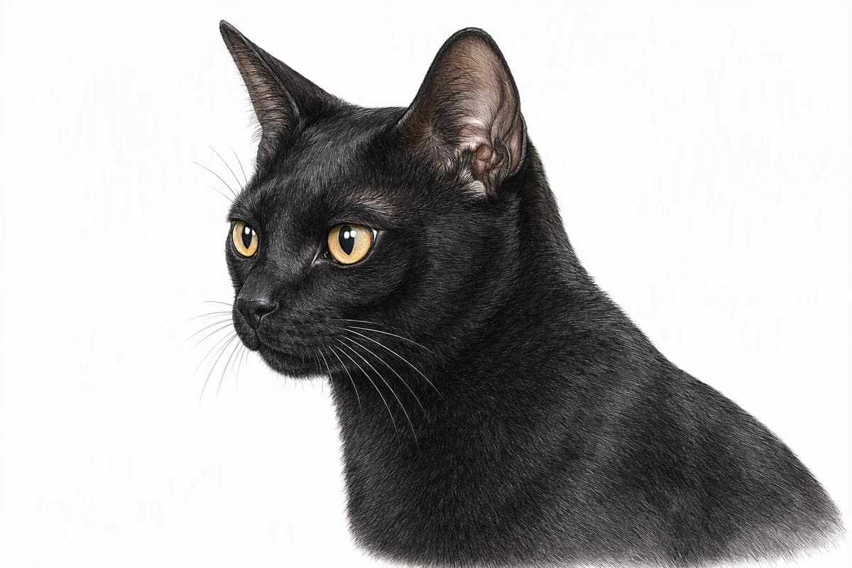 Original XPET engraving and watercolor illustration of Bombay: a head and coat detail study.